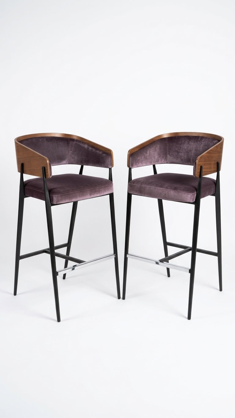 Aria Barstool 4045B-30 Pair | Floor Model