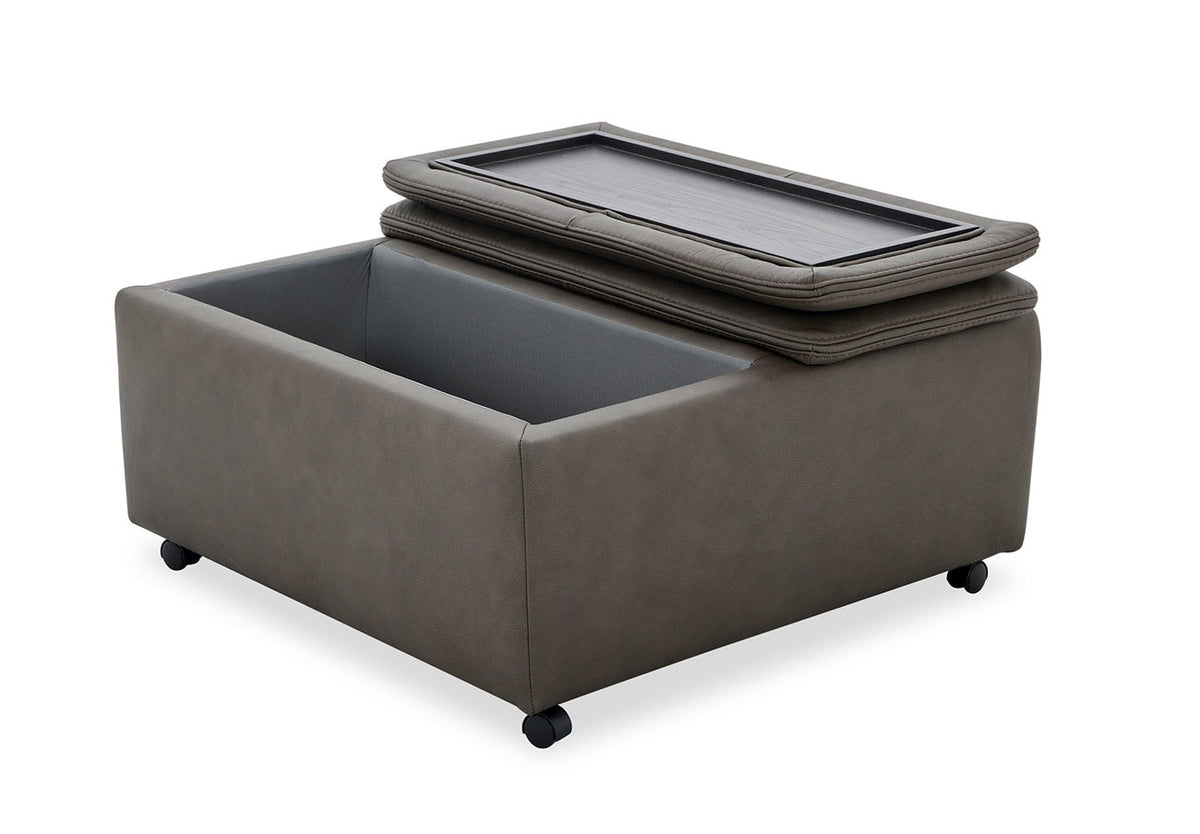 Zen Reclining Sectional & Storage Ottoman | J&M Furniture