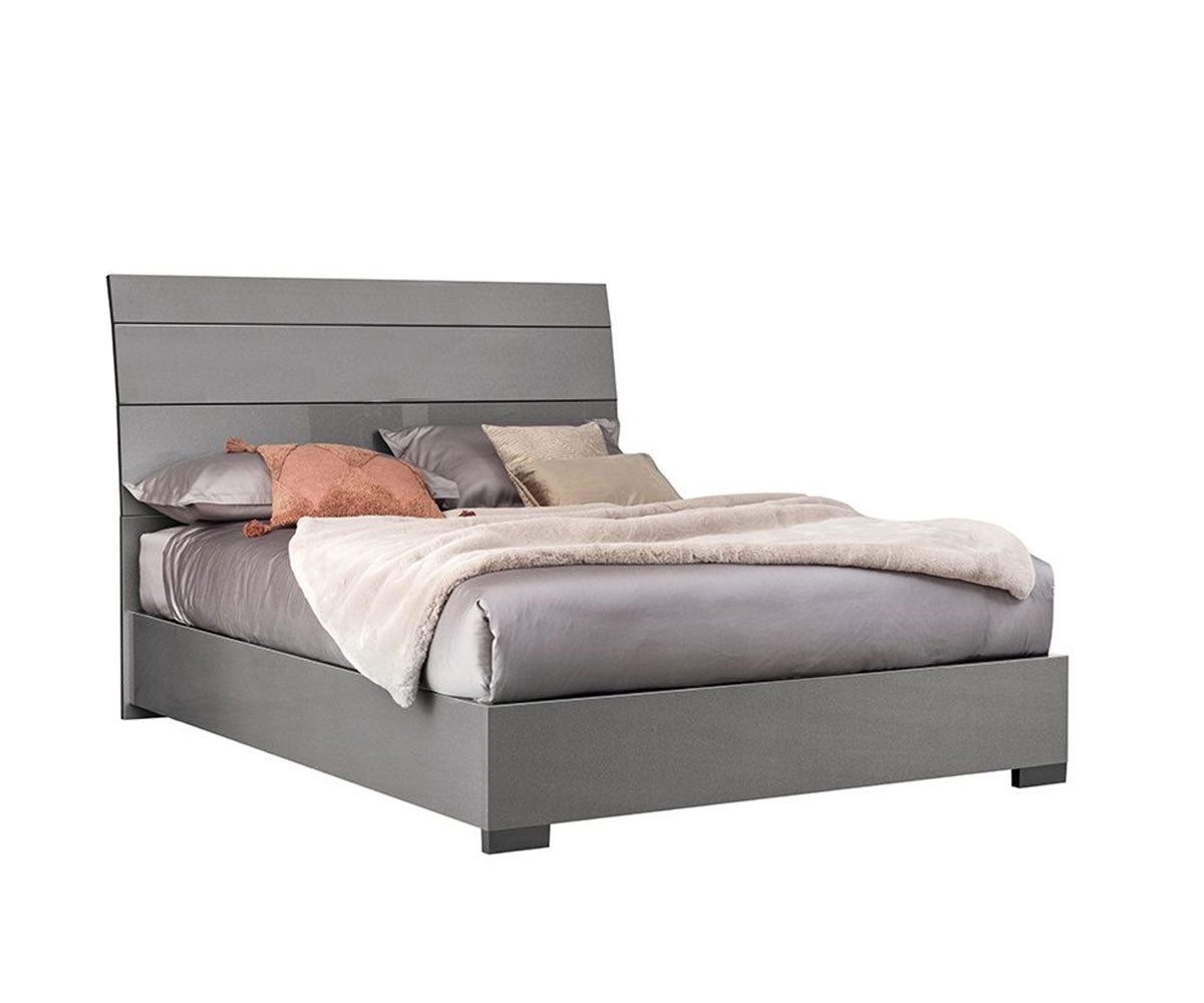 Alf Italia Bedroom Sets Graphite Platform Bed | Alf Italia