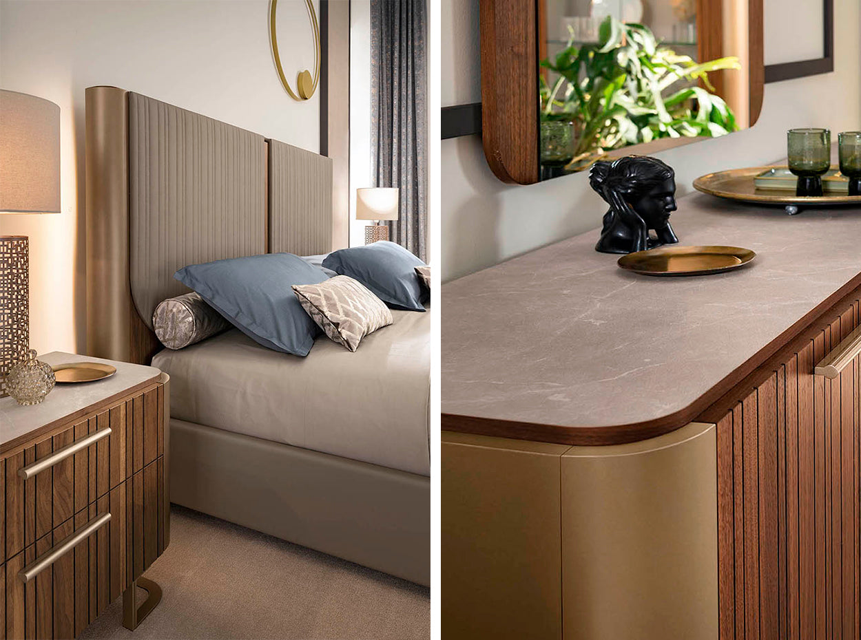 Alf Italia Bedroom Sets Hera Platform Bed | Alf Italia