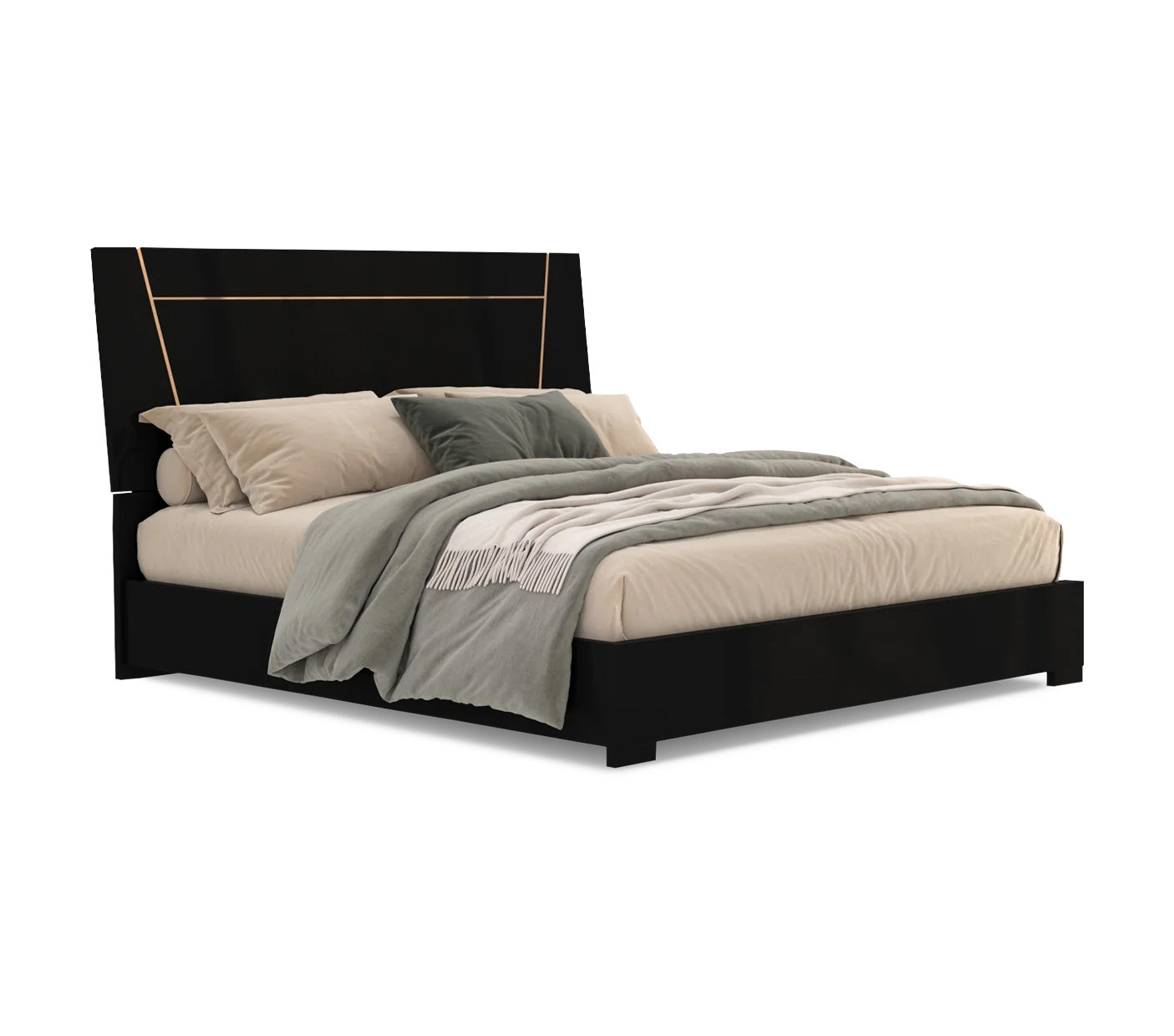 Alf Italia Bedroom Sets Mont Noir Bed | Alf Italia