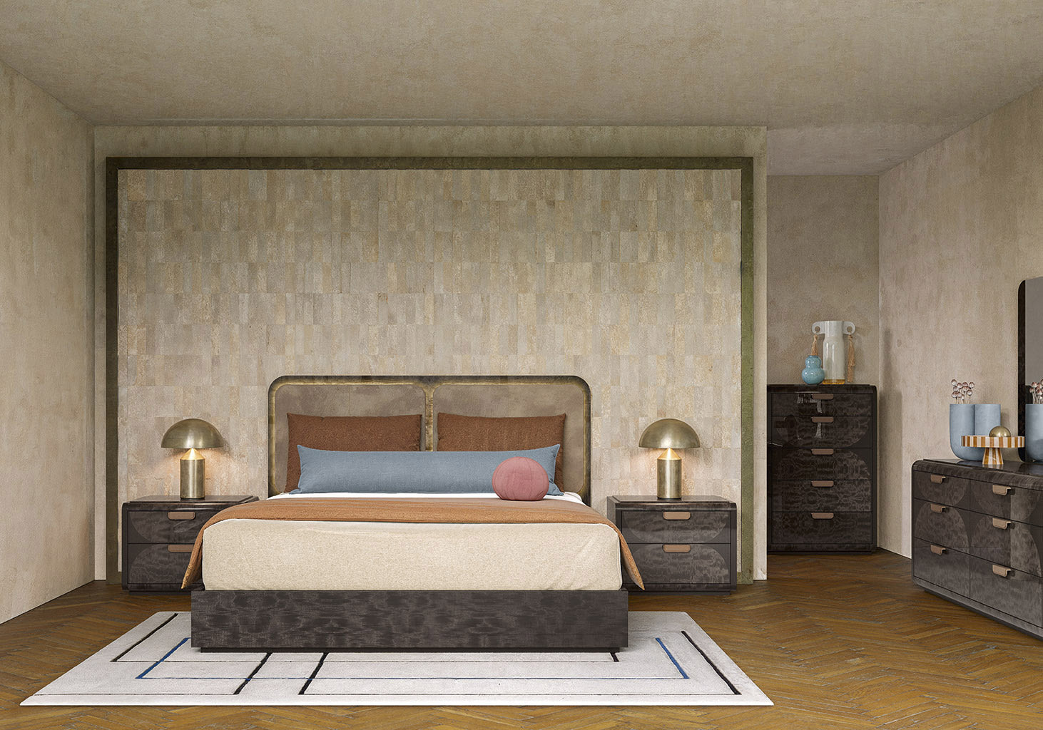 Alf Italia Bedroom Sets Nyx Platform Bed | Alf Italia