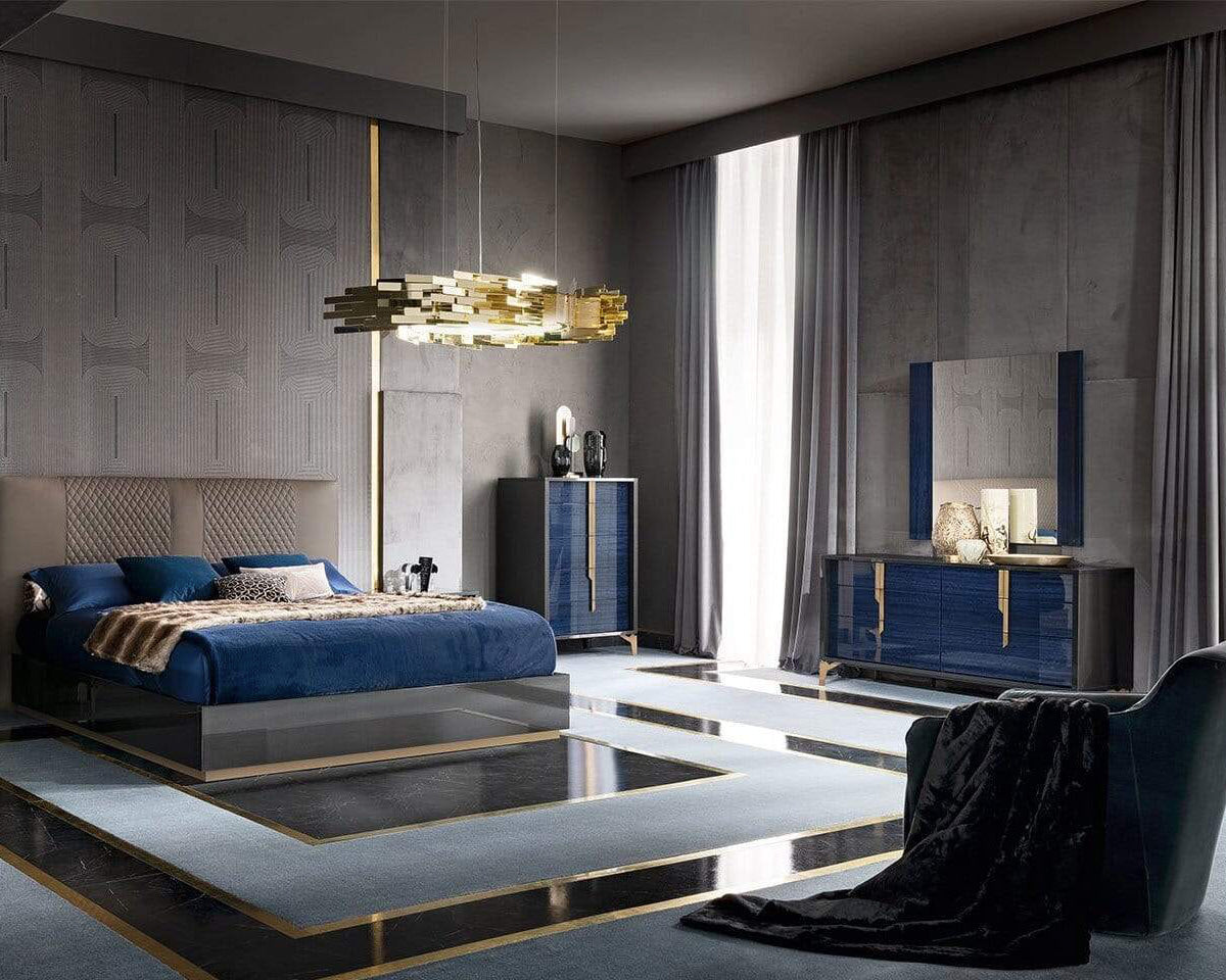 Alf Italia Mirror Oceanum Mirror in Blue