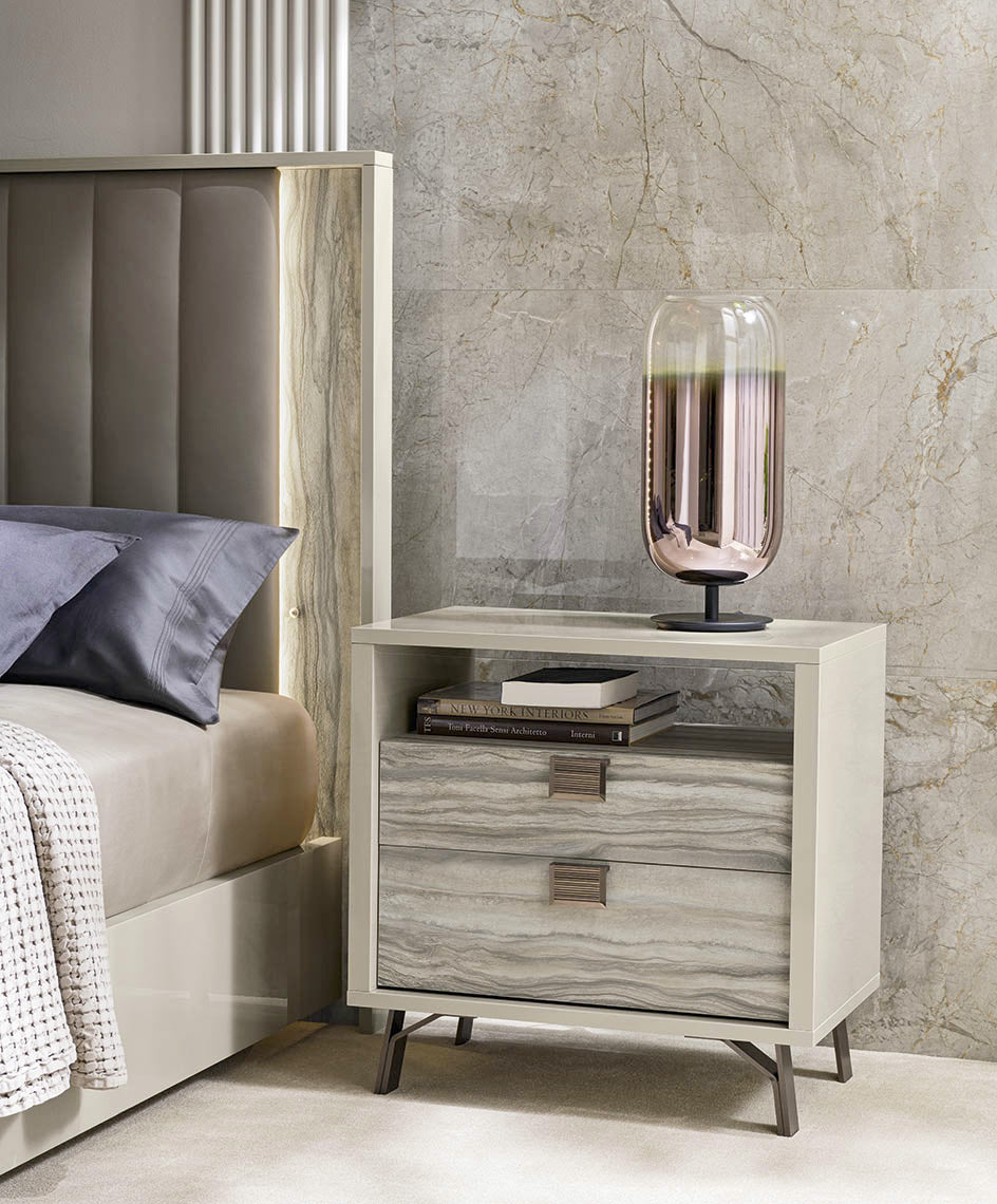 Alf Italia Nightstands Jupiter Nightstand W/ Opening
