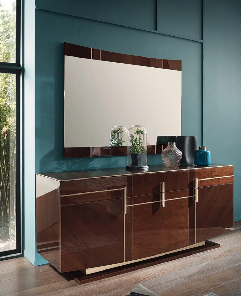 Alf Italia Sideboards & Buffet Bellagio Buffet (69") in Coffee Walnut