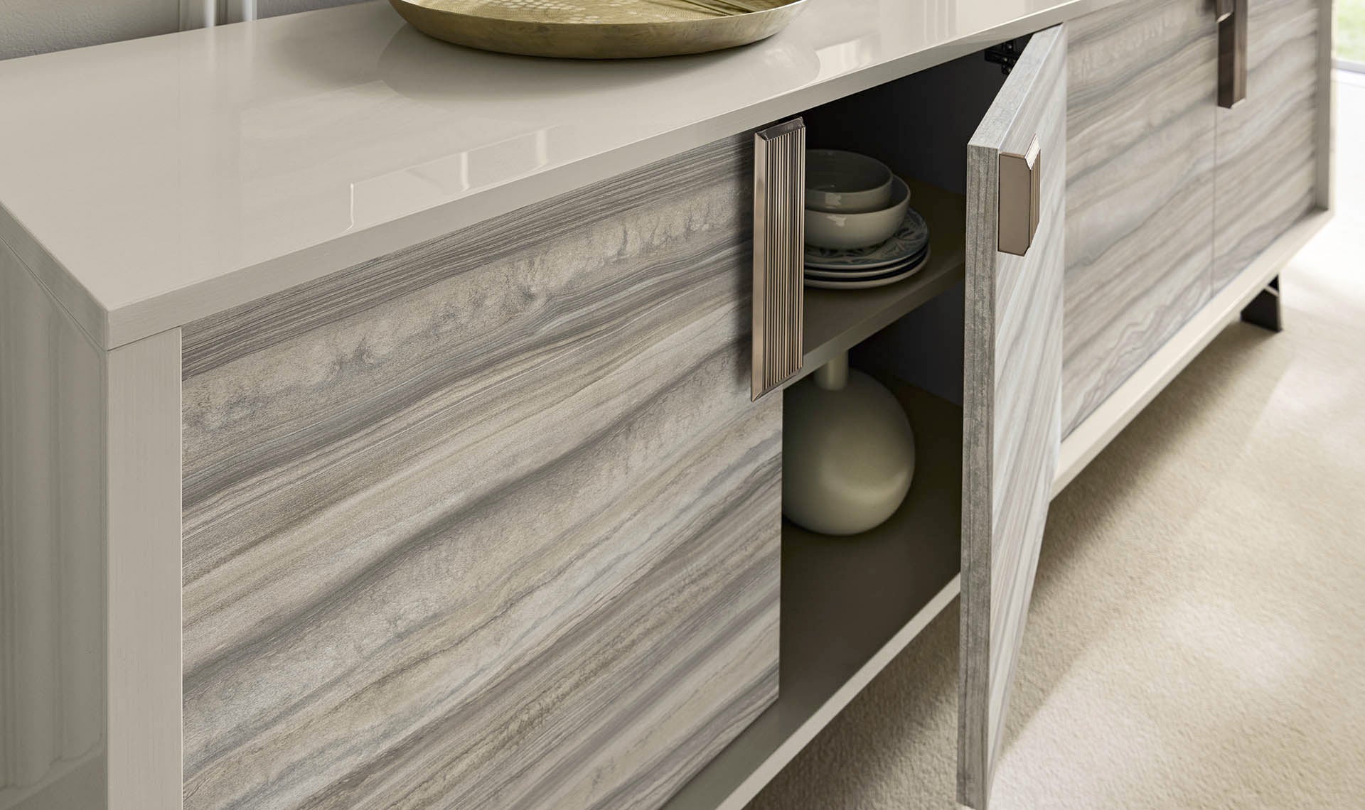 Alf Italia Sideboards & Buffet Jupiter 3/D Buffet - 62" (Special Order)