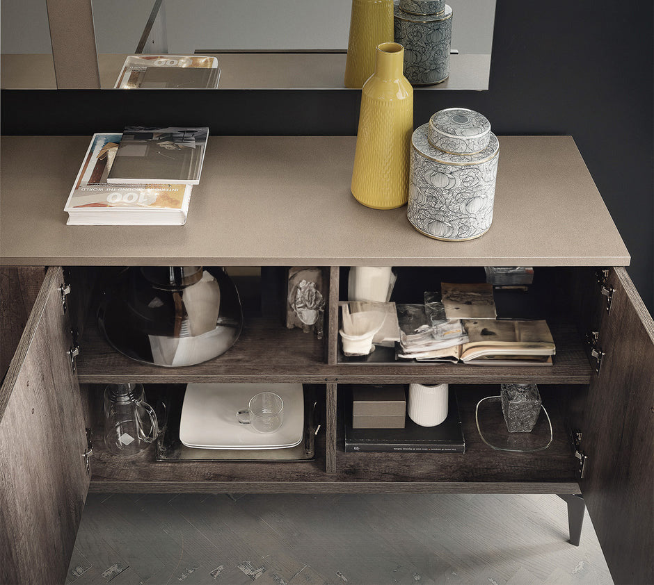 Alf Italia Sideboards & Buffet Matera 3-Door Buffet (54") - (Special Order 3-4 months required)