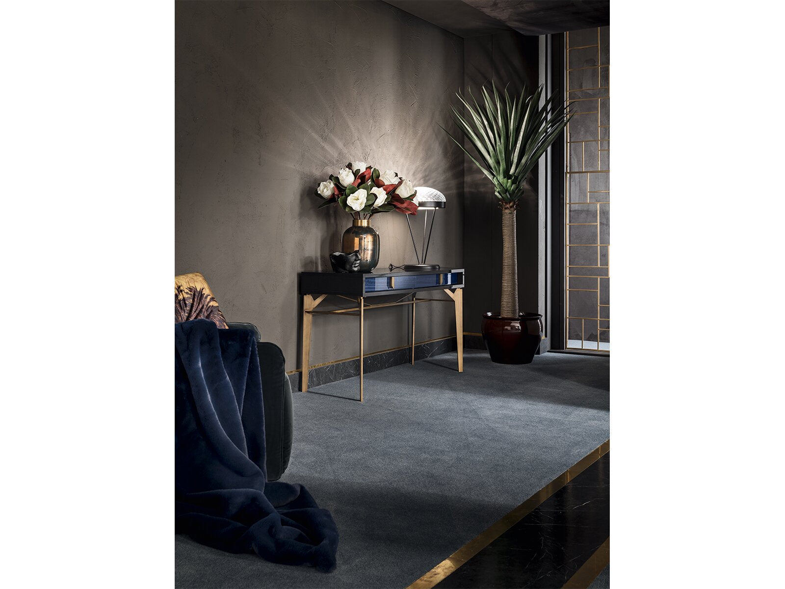 Alf Italia Vanity Oceanum Desk in Blue