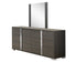 Alice Matte Dresser & Mirror in Matte Grey - Canal Furniture