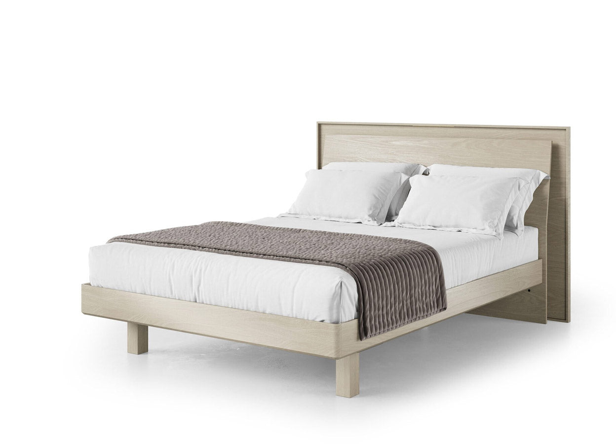 BDI Bed Kava Bed in Washed Oak | BDI