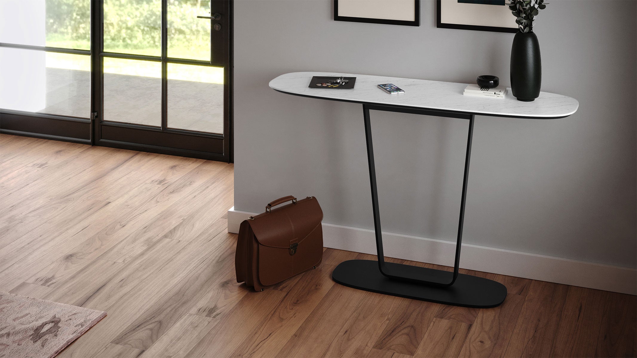 BDI Console Table Cloud 9 Console Table 1183 | BDI Furniture