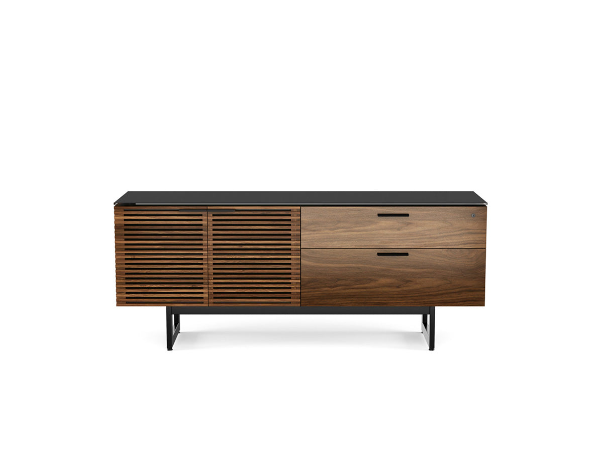 BDI Credenza Natural Walnut (WL) Corridor 6529 Credenza | BDI