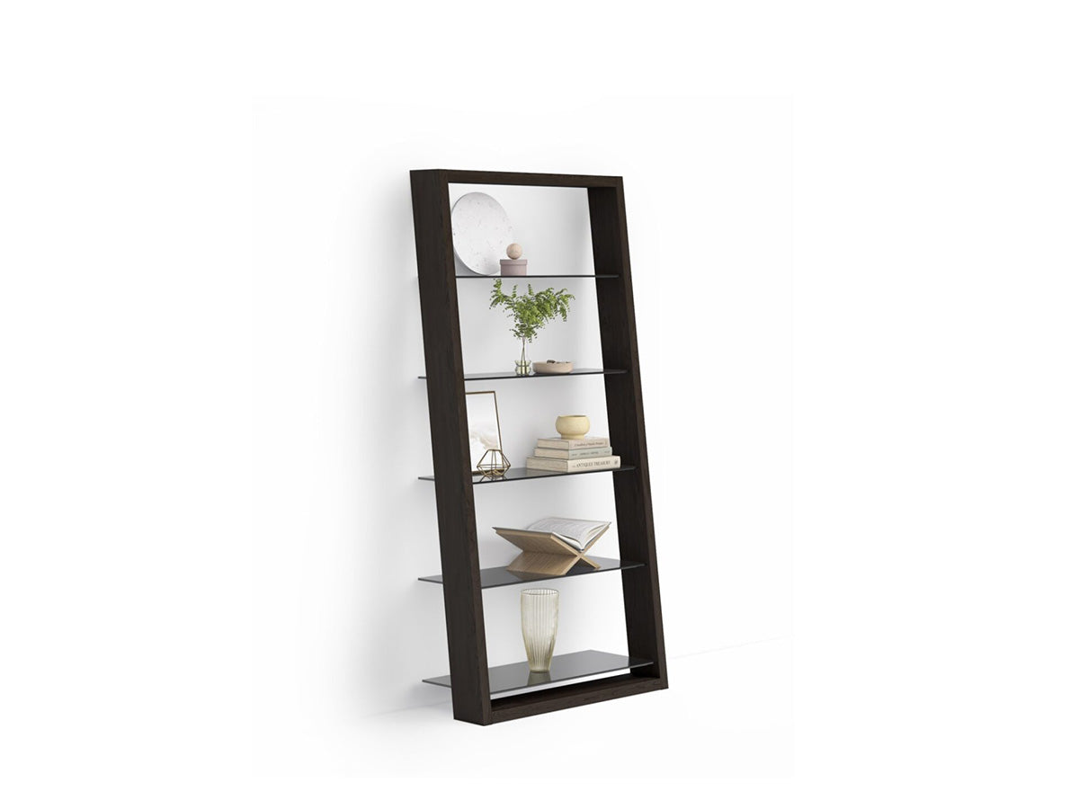 BDI Leaning Shelf Eileen 5166 Modern Leaning Glass Shelf | BDI Furniture