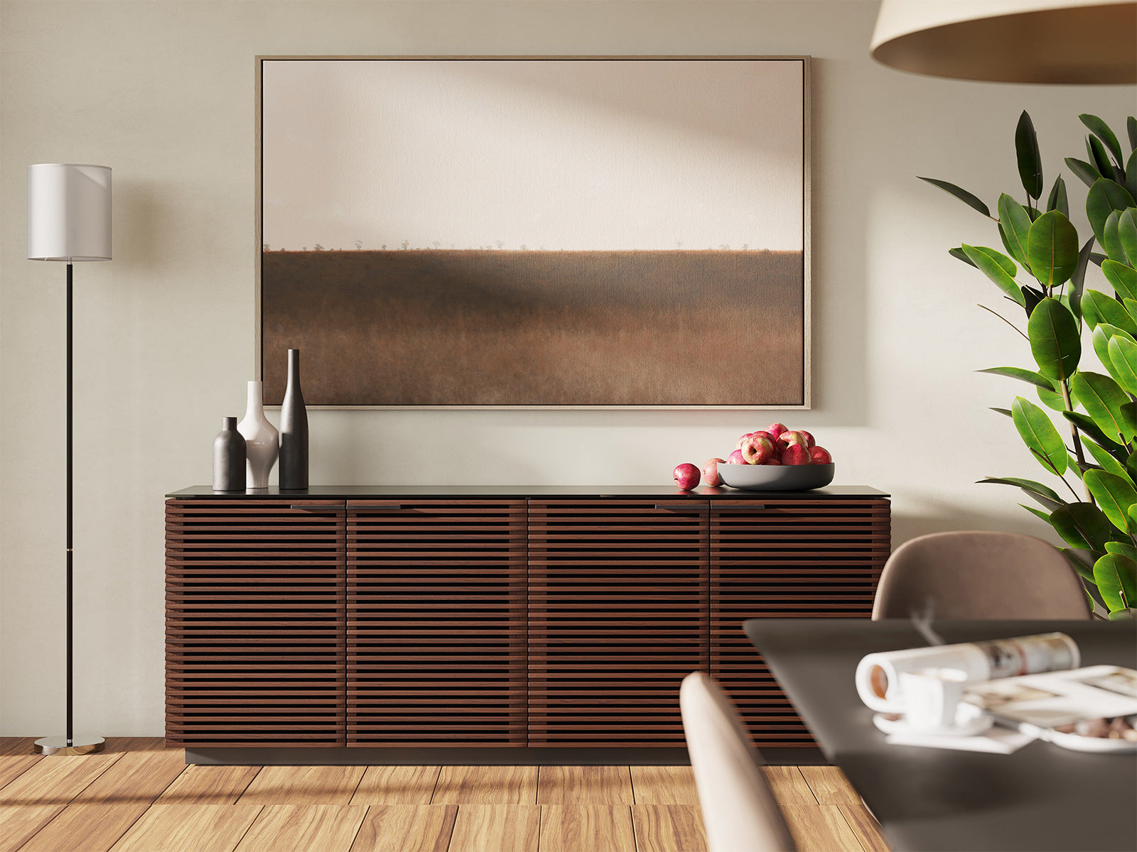 BDI Mobile File Cabinet Corridor Storage Credenza 8109 | BDI Furniture