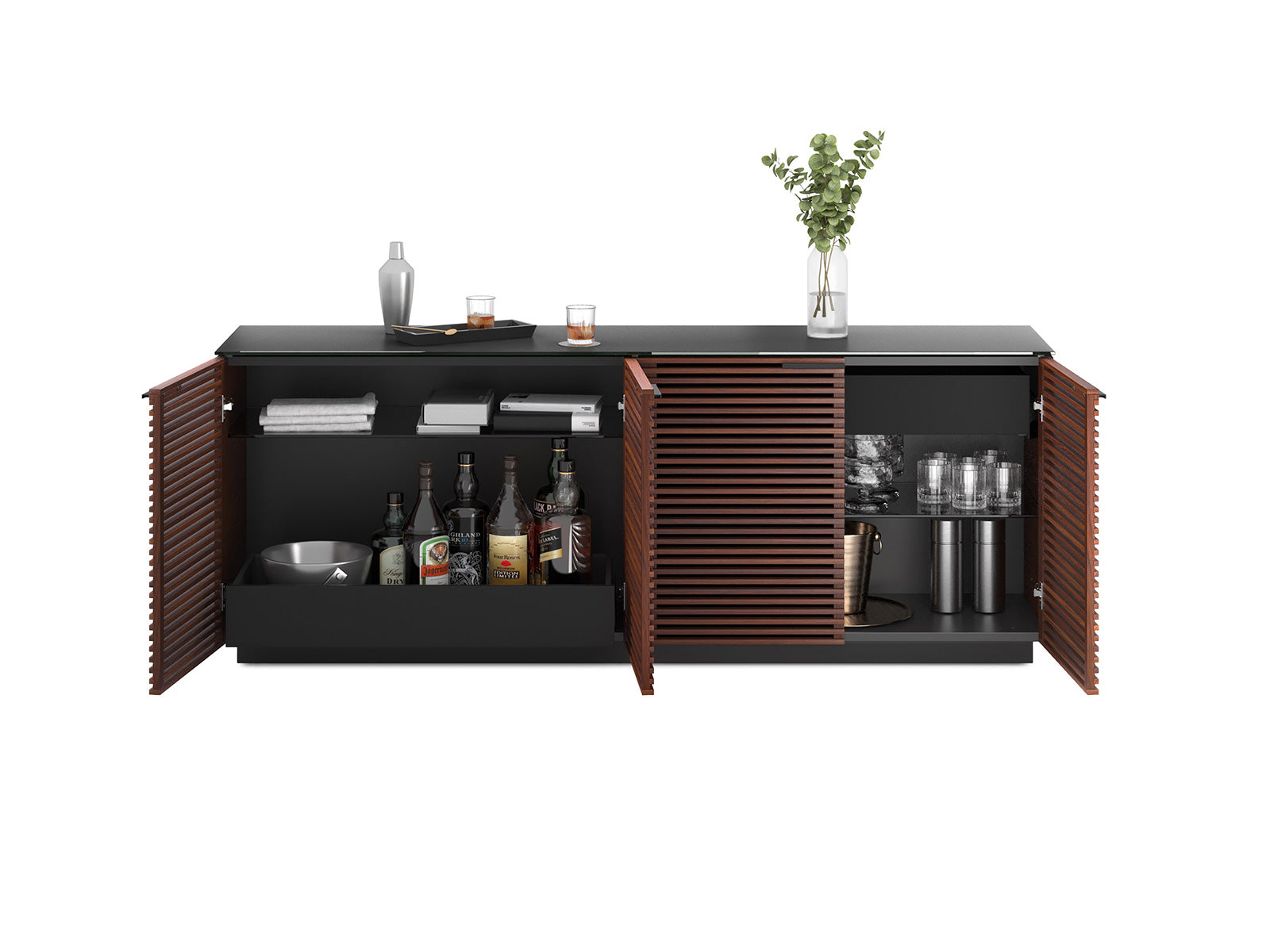 BDI Mobile File Cabinet Corridor Storage Credenza 8109 | BDI Furniture