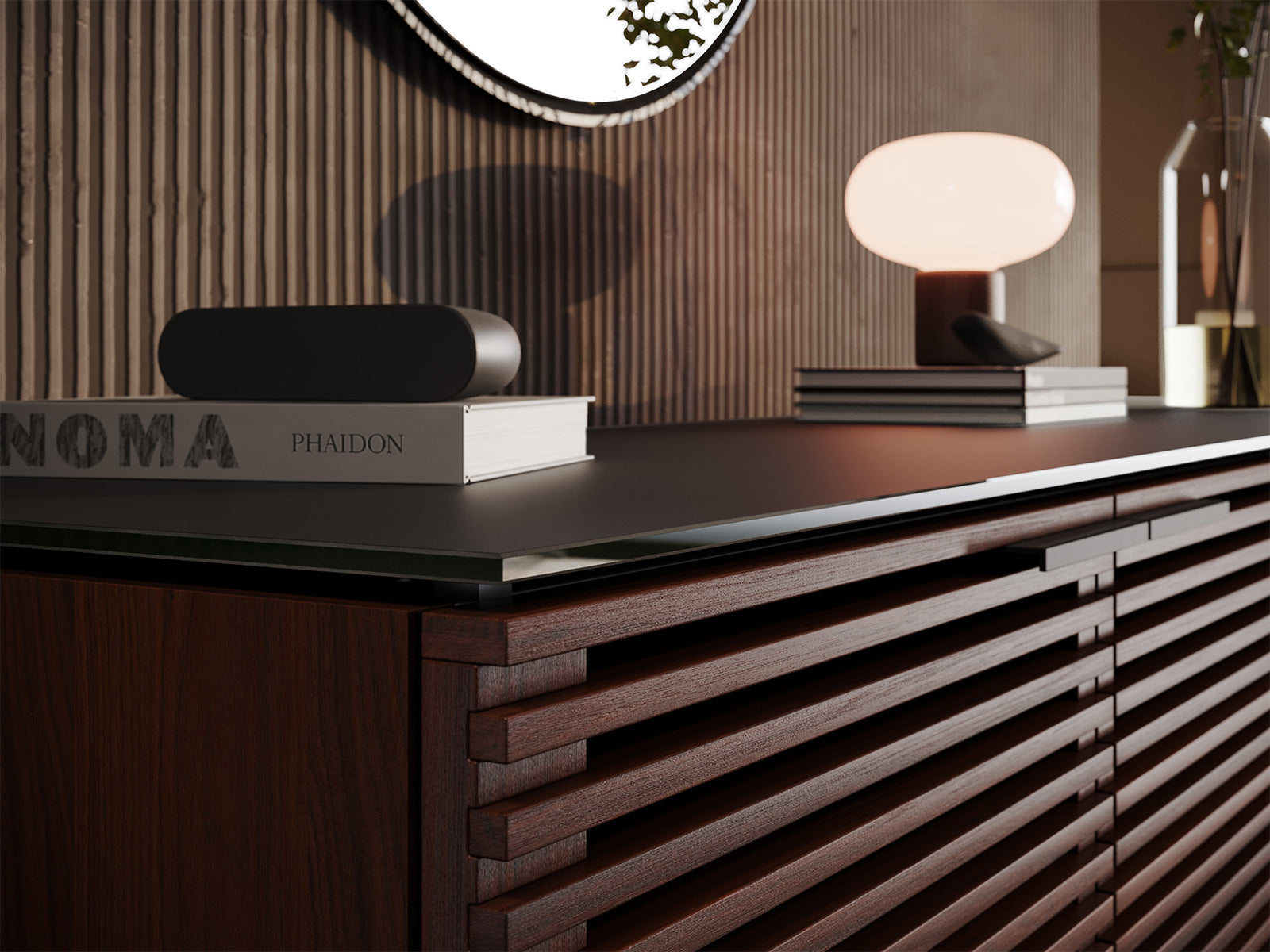 BDI Mobile File Cabinet Corridor Storage Credenza 8109 | BDI Furniture