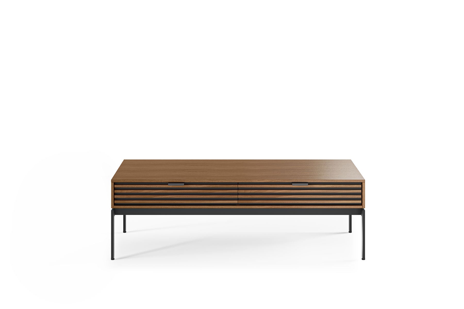 BDI Rectangular Coffee Table Natural Walnut (WL) Cora 1172 Coffee Table | BDI Furniture