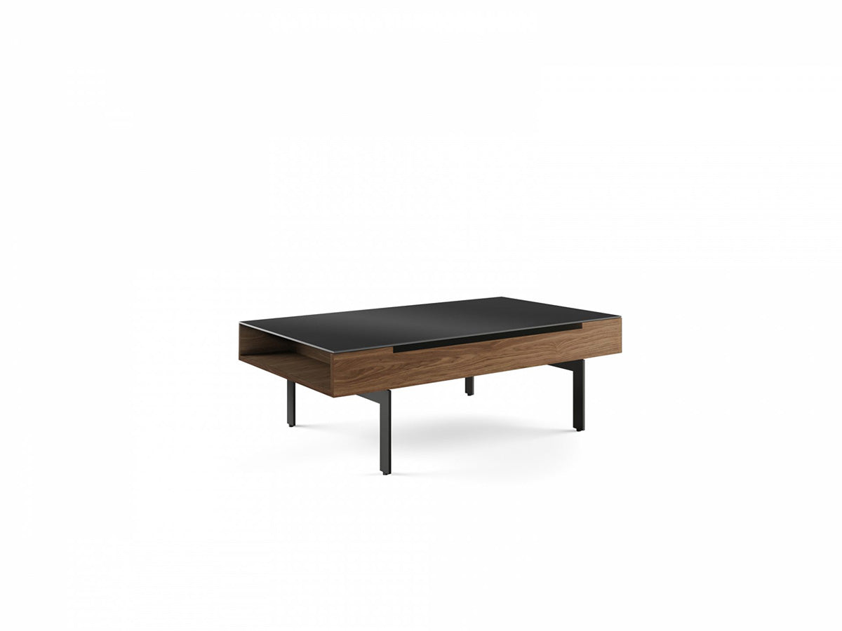 BDI Rectangular Coffee Table Natural Walnut (WL) Reveal 1192 Lift Top Coffee Table | BDI Furniture