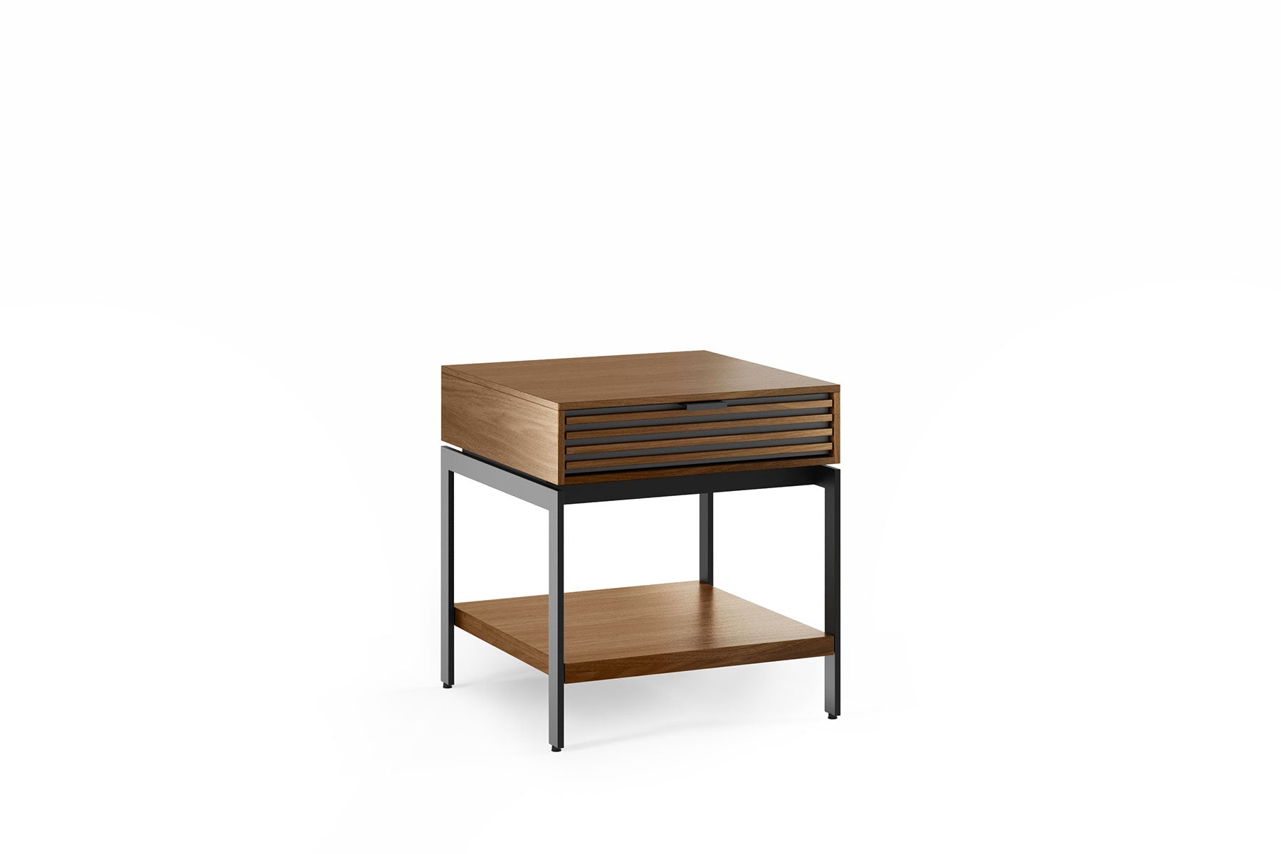 BDI Side Table Natural Walnut (WL) Cora 1176 Side Table | BDI Furniture