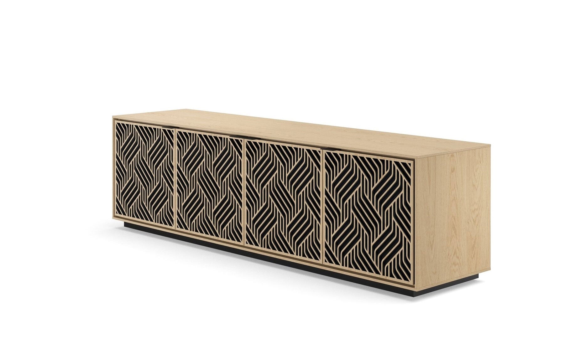 BDI TV Stand & Entertainment Centers Elements Weave Storage Cabinet 8703 | BDI Furniture