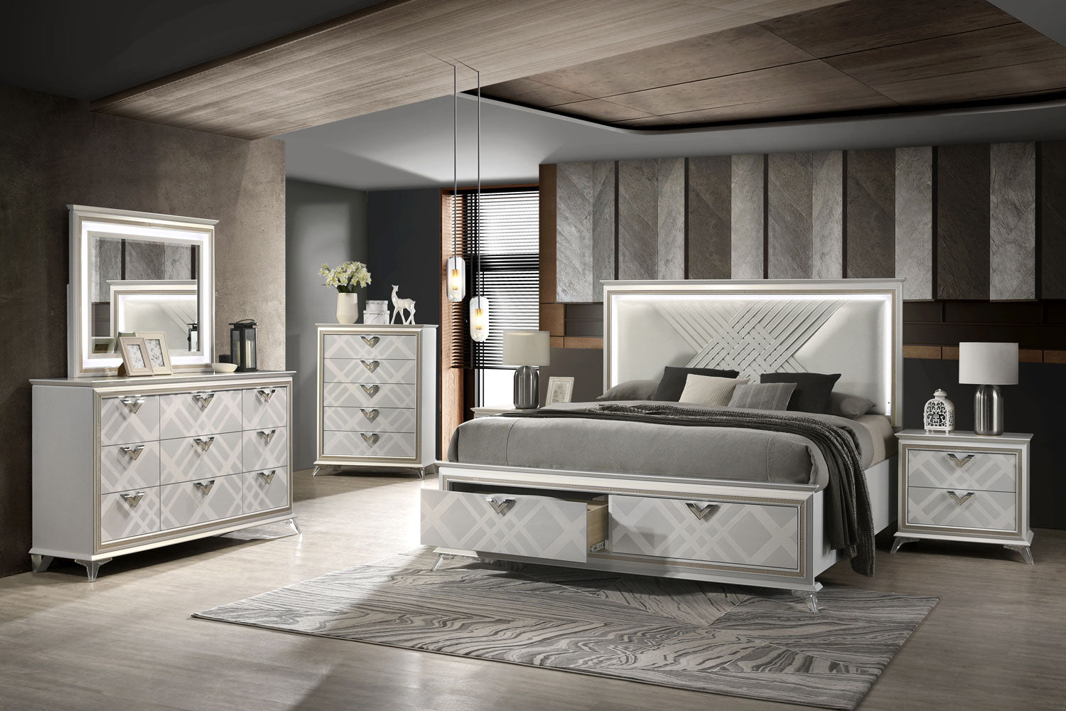 Brickfield Nightstand - Canal Furniture