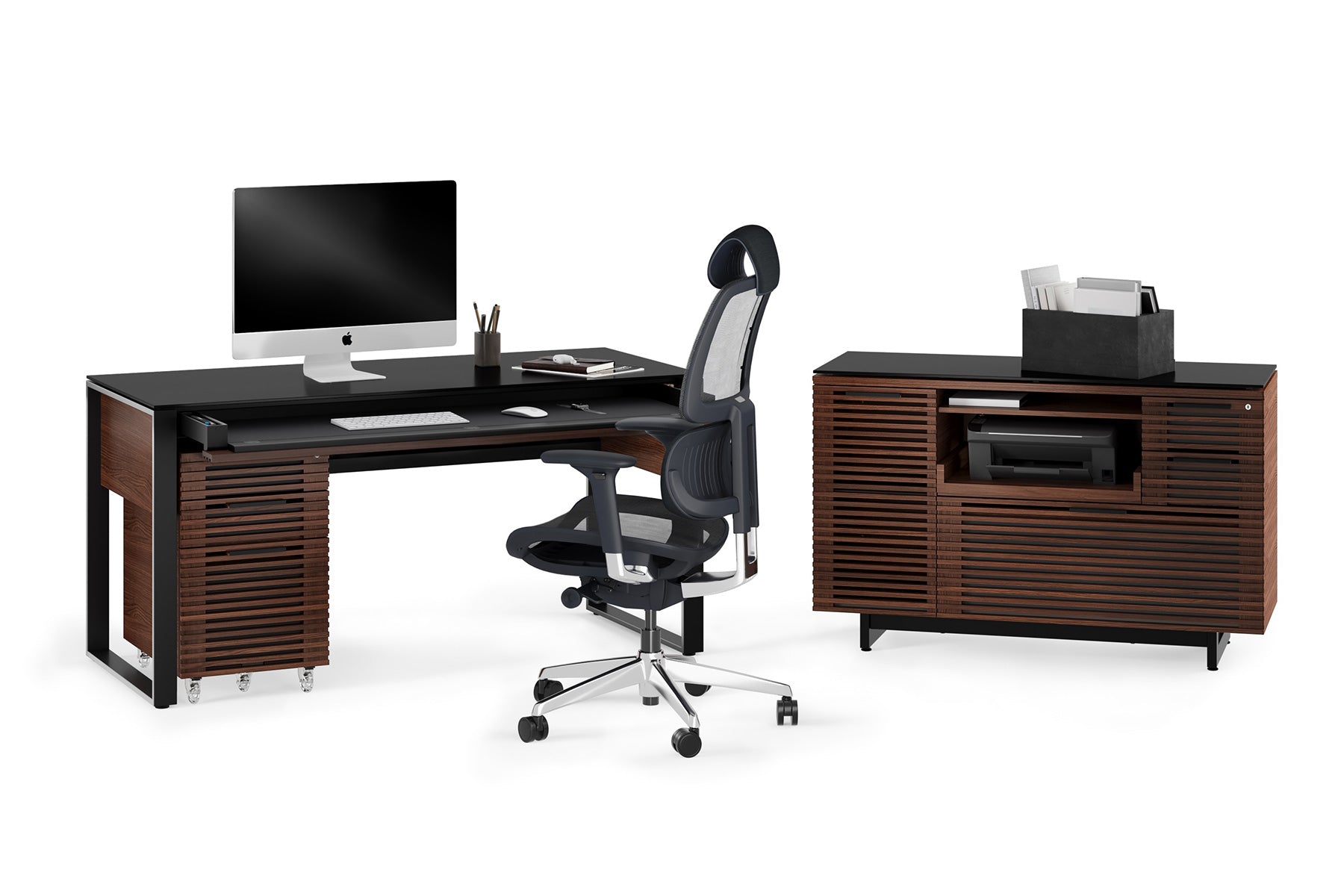 Corridor 6501 Office Desk | BDI - Canal Furniture
