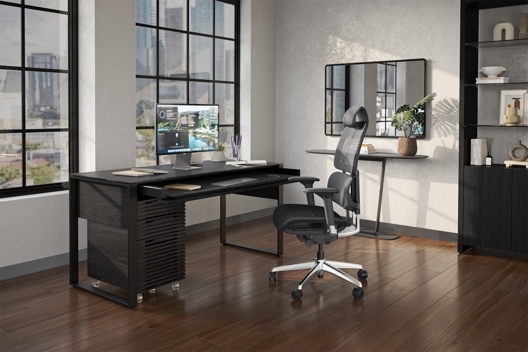 Corridor 6501 Office Desk | BDI - Canal Furniture