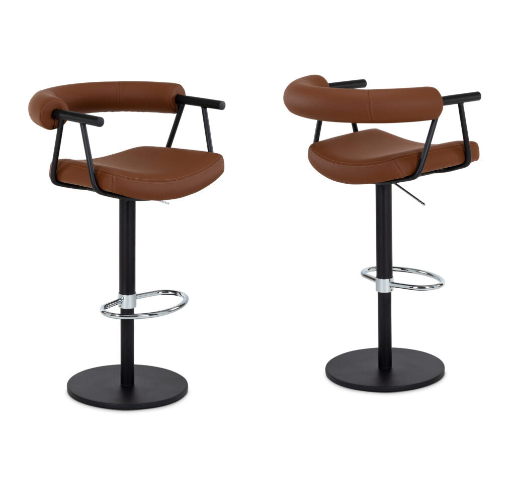 Elite Modern Barstool Bruso Hydraulic Barstool 4077bh | Elite Modern