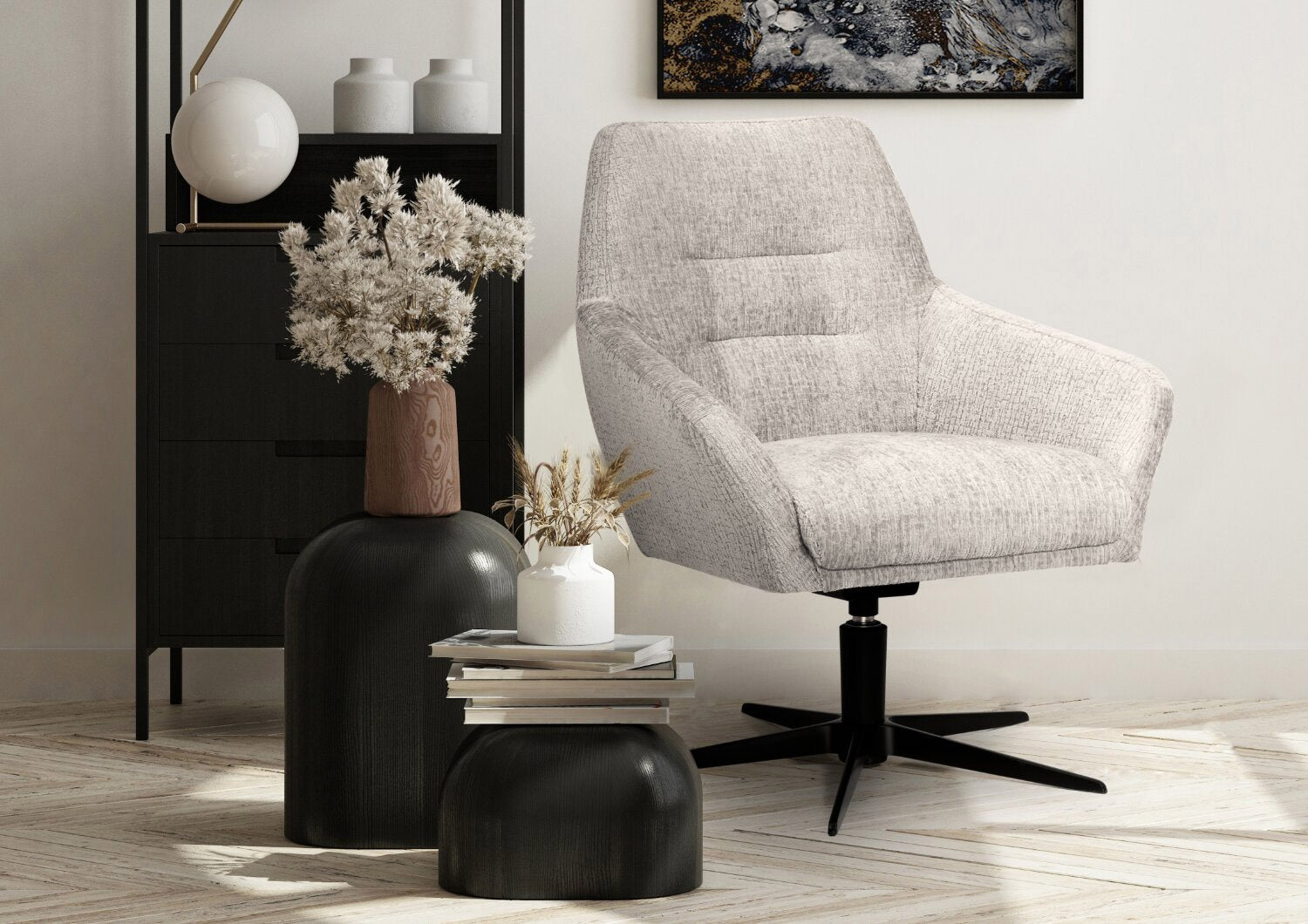 Hjort Knudsen Chair 3422 Swivel Armchair | Hjort Knudsen