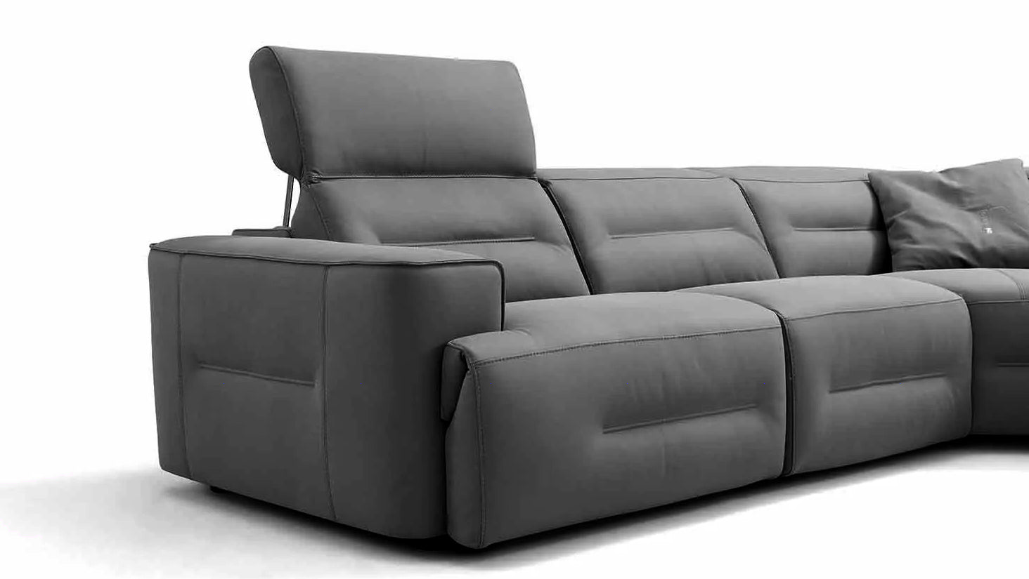 Incanto Italian Attitude Couches & Sofa Club i893 Reclining Sectional | Incanto