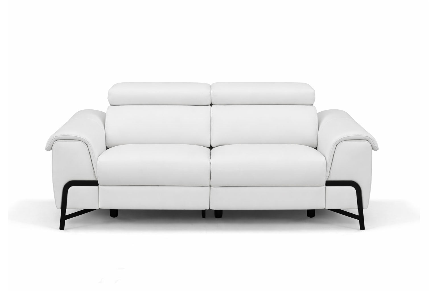 Incanto Italian Attitude Loveseat i917 Leather Loveseat in White| Incanto