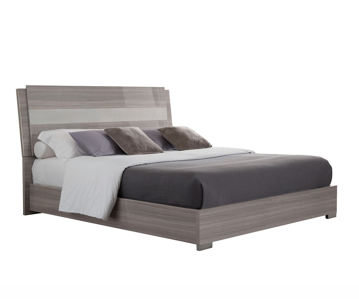 Iris Bed w/ Wooden Headboard (Special Order) - Canal Furniture