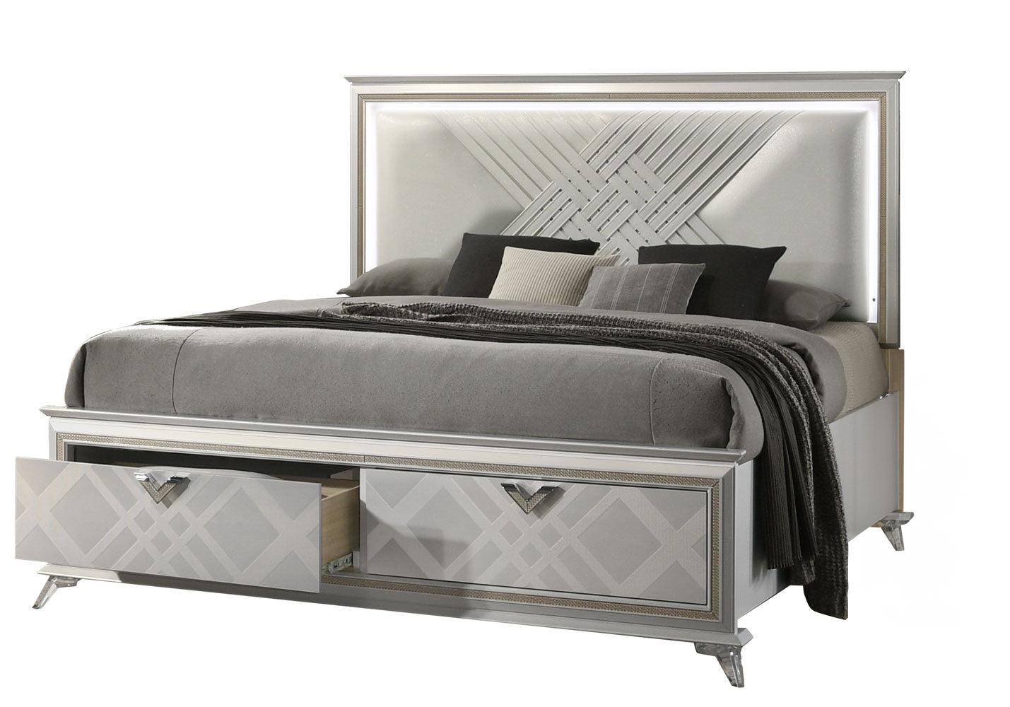 J and M Furniture Bedroom Sets Brickfield Modern Bed | J&M Furniture
