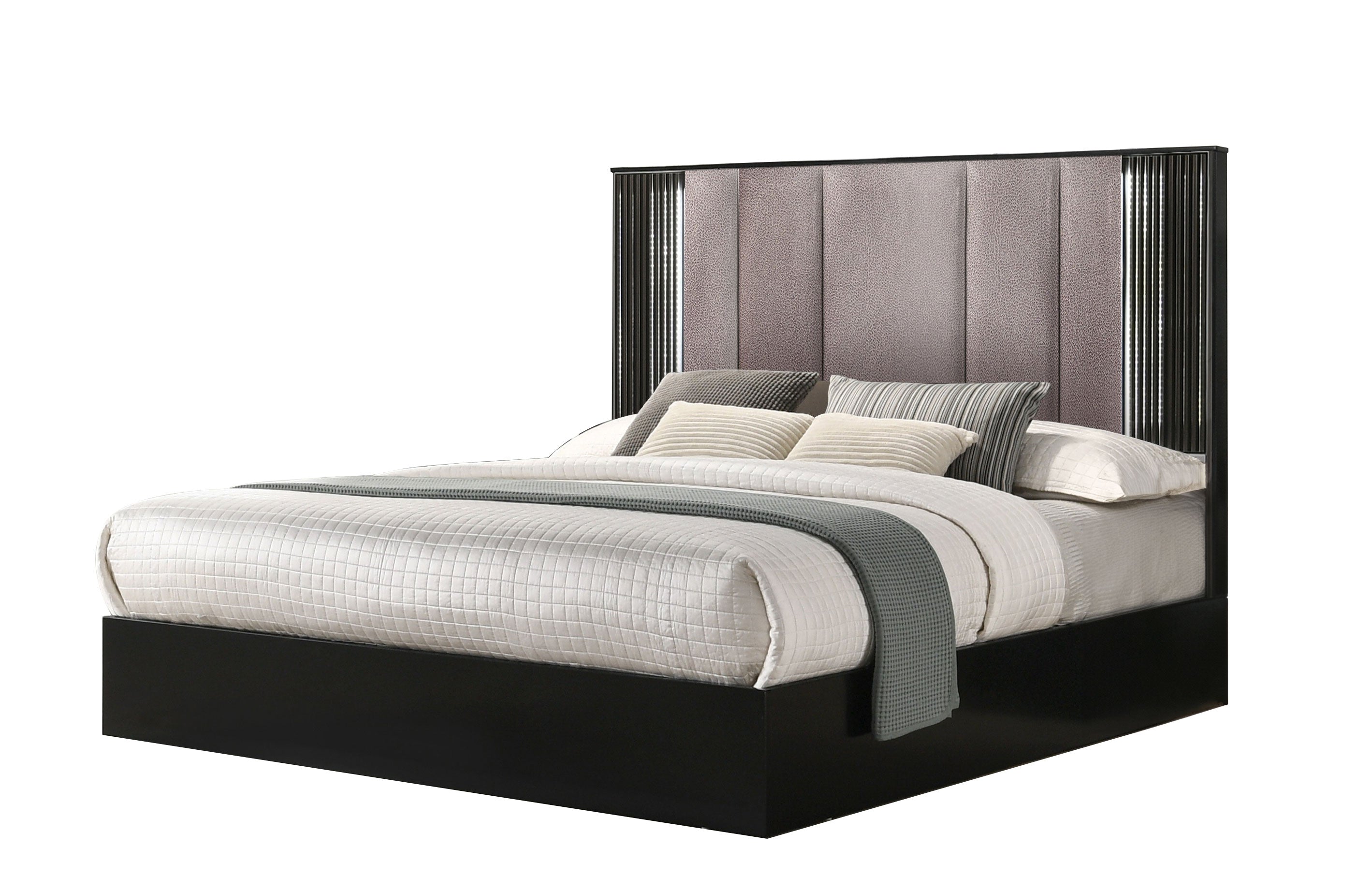 J and M Furniture Bedroom Sets Rosette Modern Bed | J&M Furniture