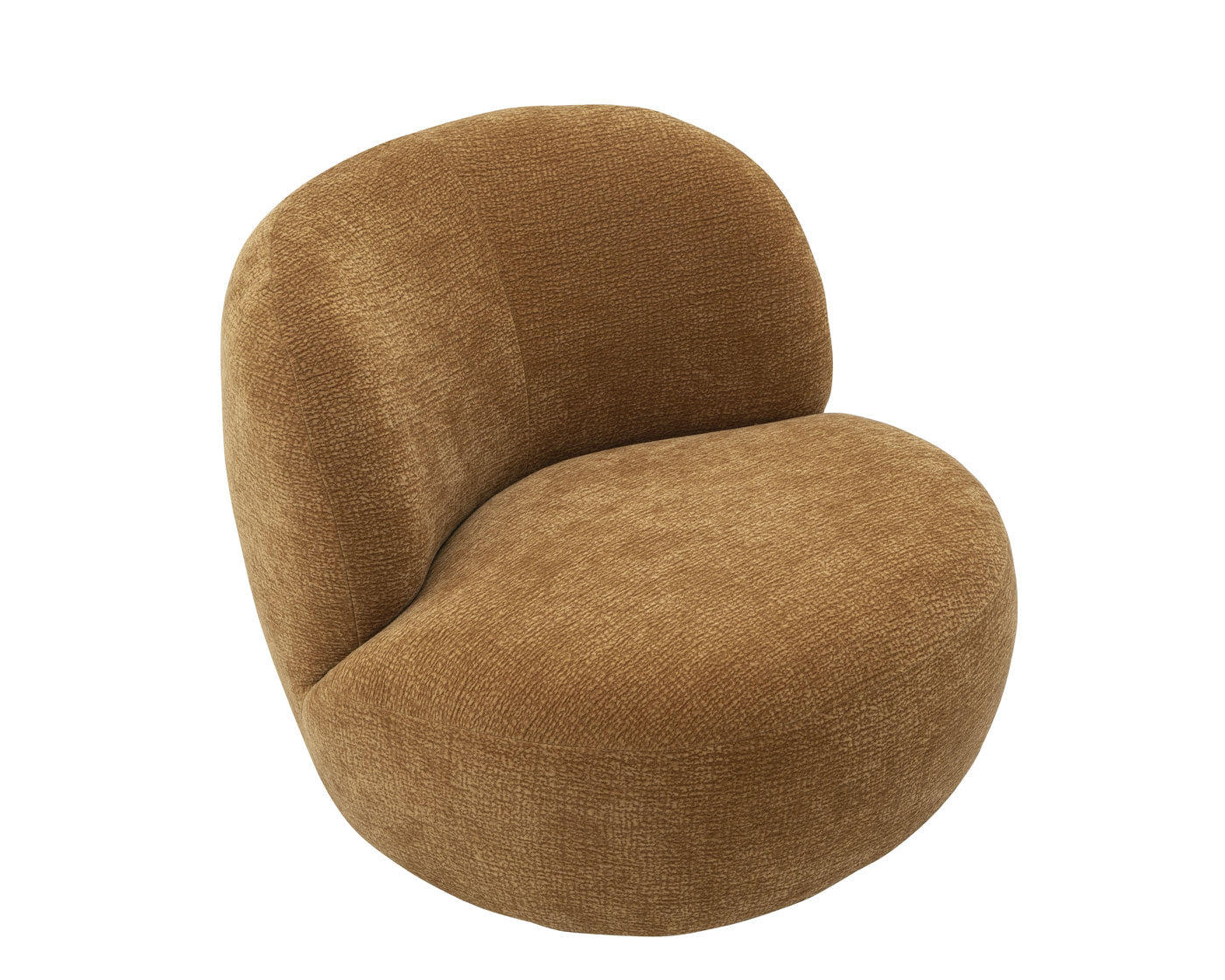 J and M Furniture Chair Cove Swivel Chair in Mustard | J&M Furniture