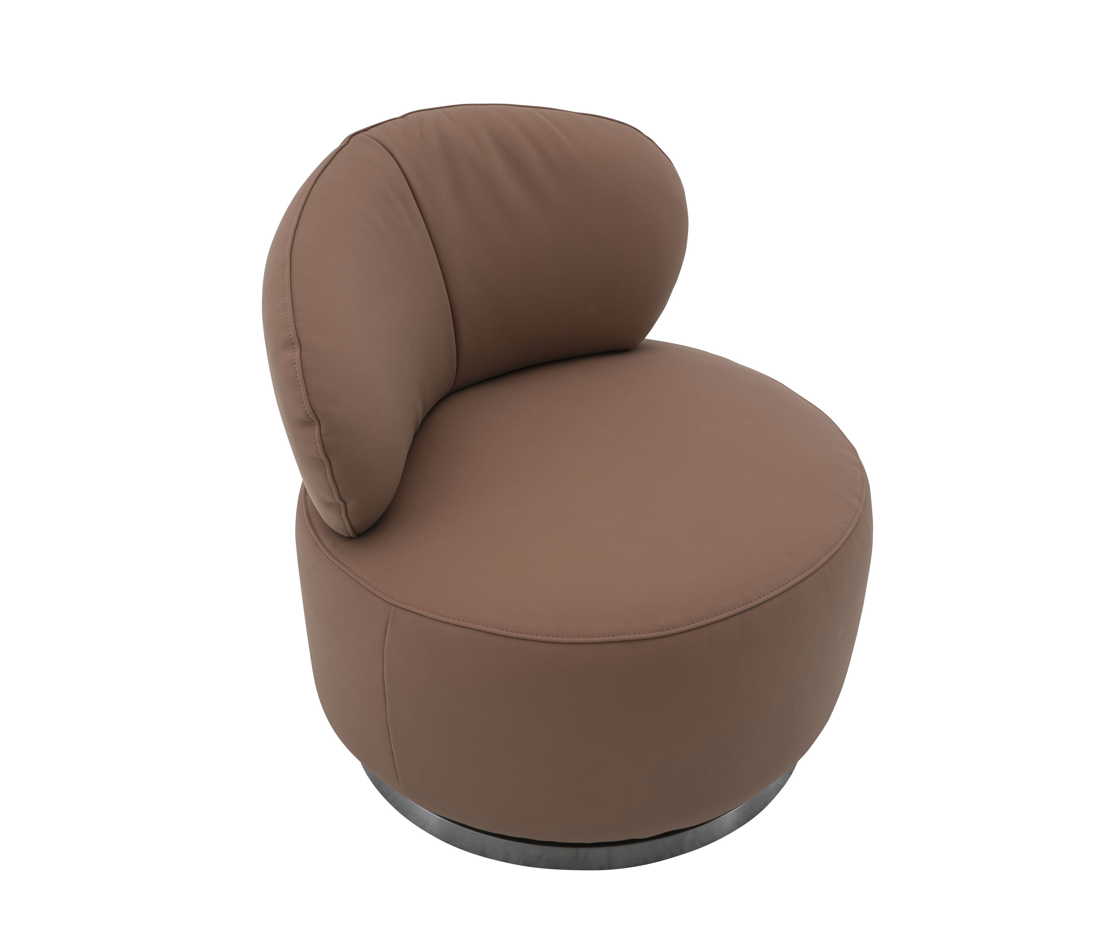 J and M Furniture Chair Nubo Swivel Chair Cognac | J&M Furniture