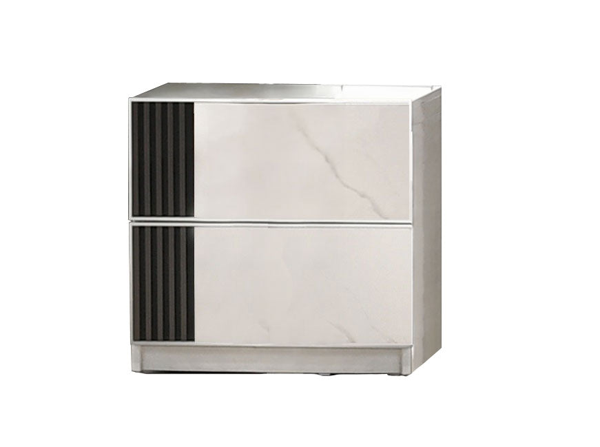 J and M Furniture Chest Bianca Nightstand