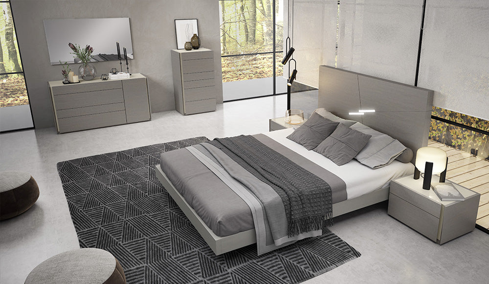 J and M Furniture Chest Faro Chest in Grey