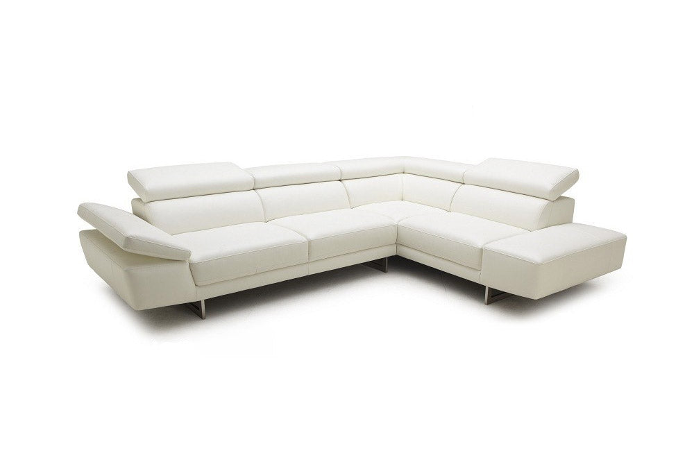 J and M Furniture Couches & Sofa 1717 Italian Leather Sectional | J&M Furniture