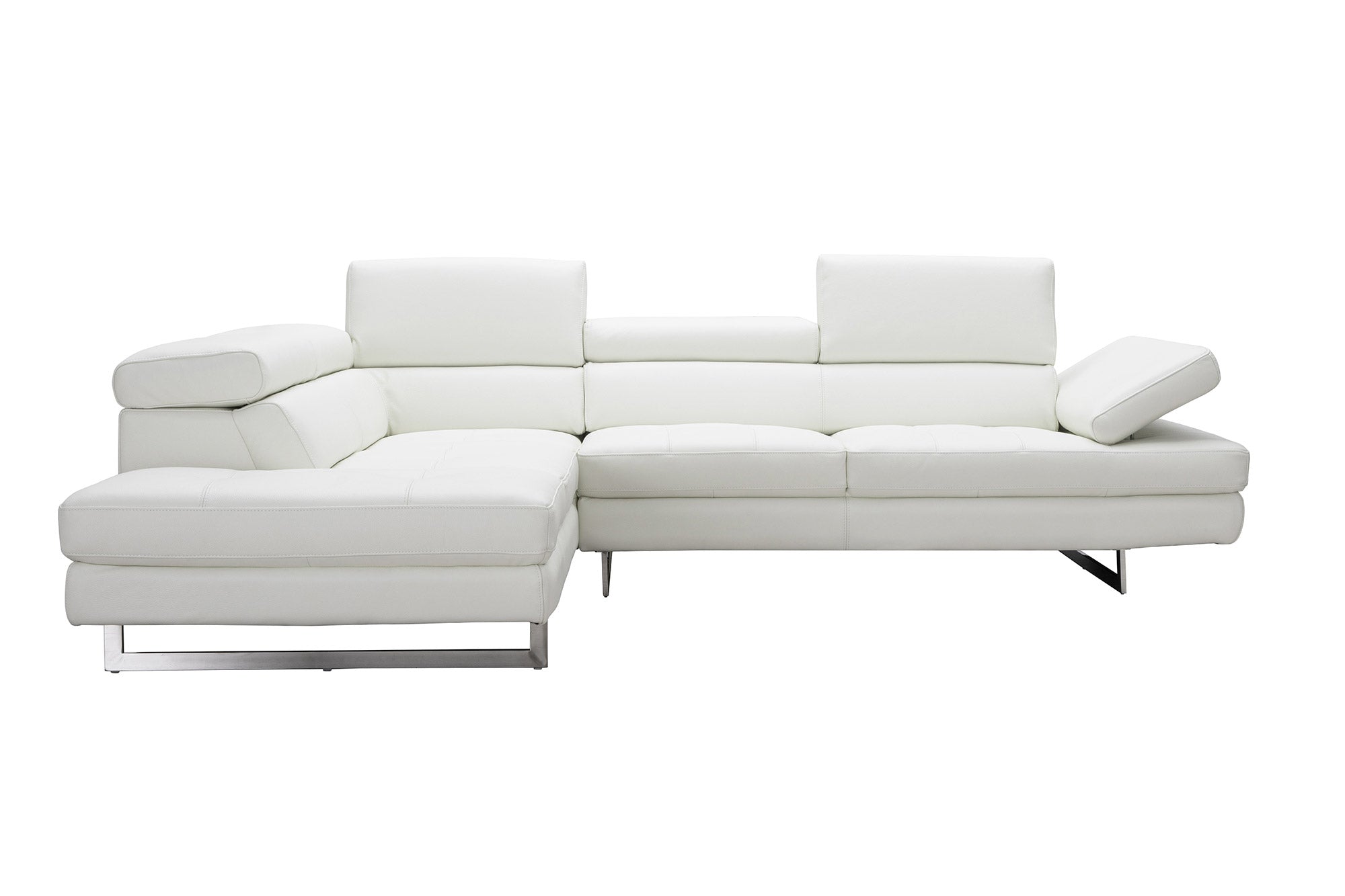 J and M Furniture Couches & Sofa A761 Sectional in Snow White | J&M Furniture