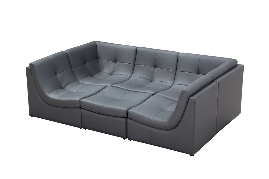 J and M Furniture Couches & Sofa Lego Sofa Collection in Grey | J&M Furniture