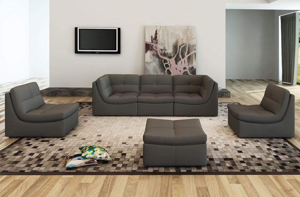 J and M Furniture Couches & Sofa Lego Sofa Collection in Grey | J&M Furniture
