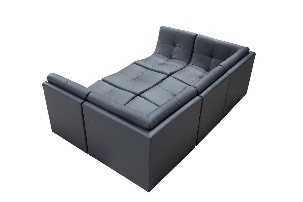 J and M Furniture Couches & Sofa Lego Sofa Collection in Grey | J&M Furniture