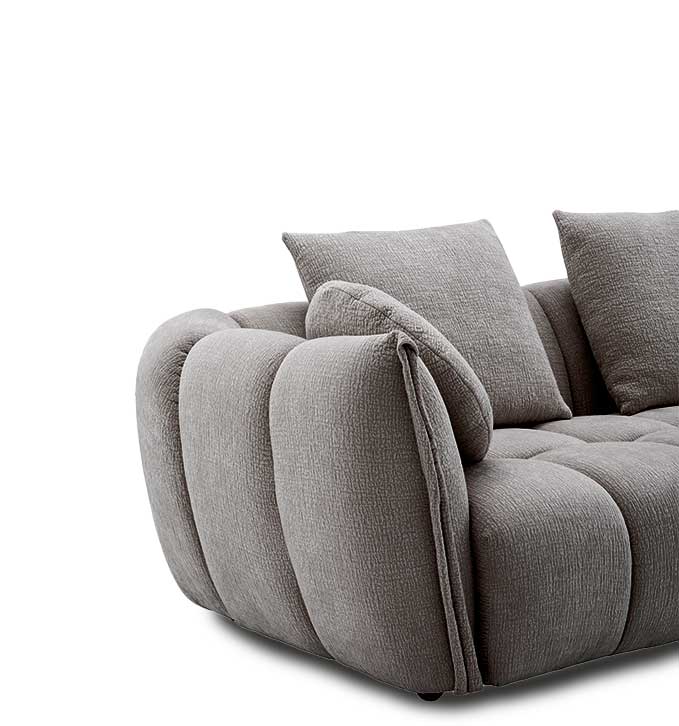 J and M Furniture Couches & Sofa Lennox Fabric Sofa in Dark Grey | J&M Furniture