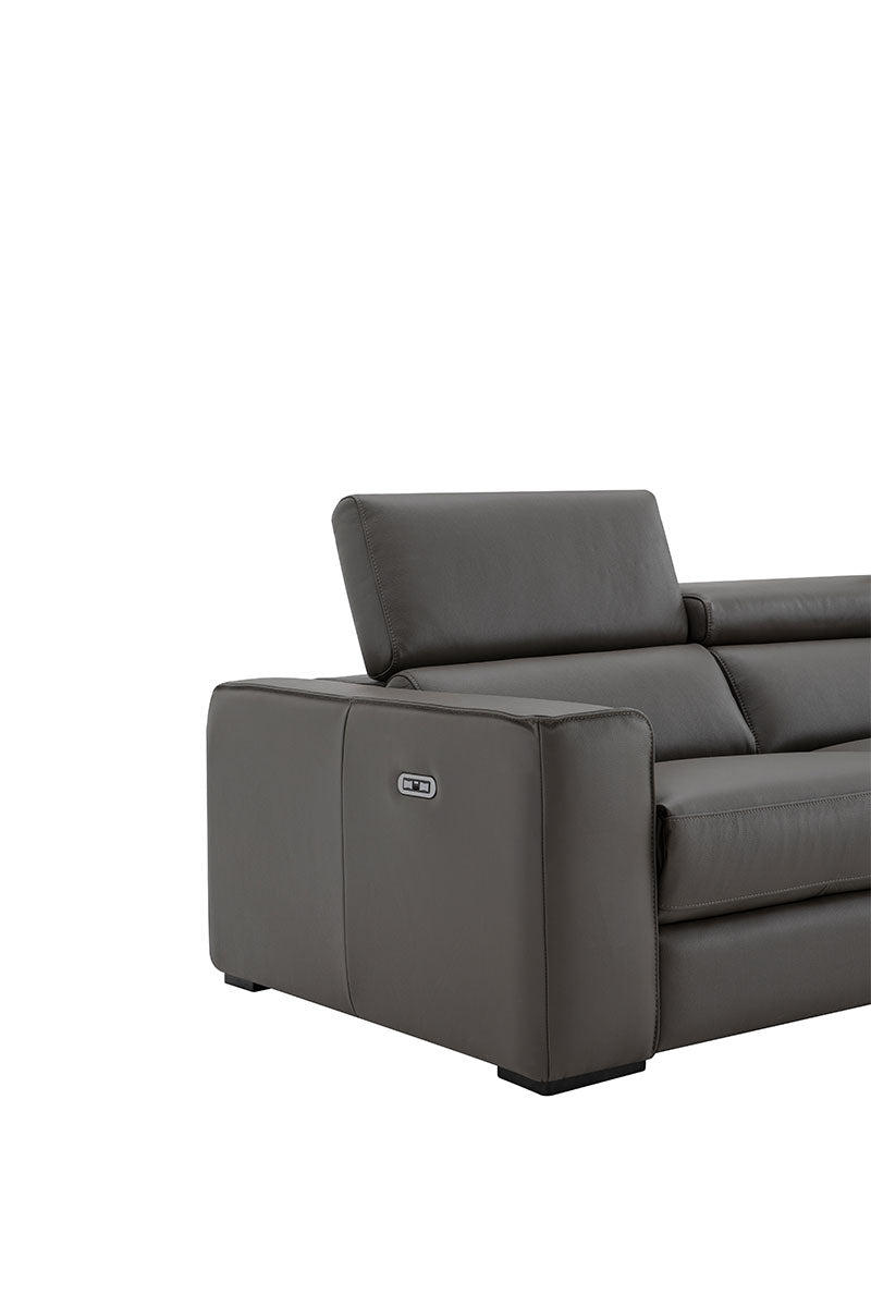 J and M Furniture Couches & Sofa Picasso Loveseat In Dark Grey | J&M Furniture