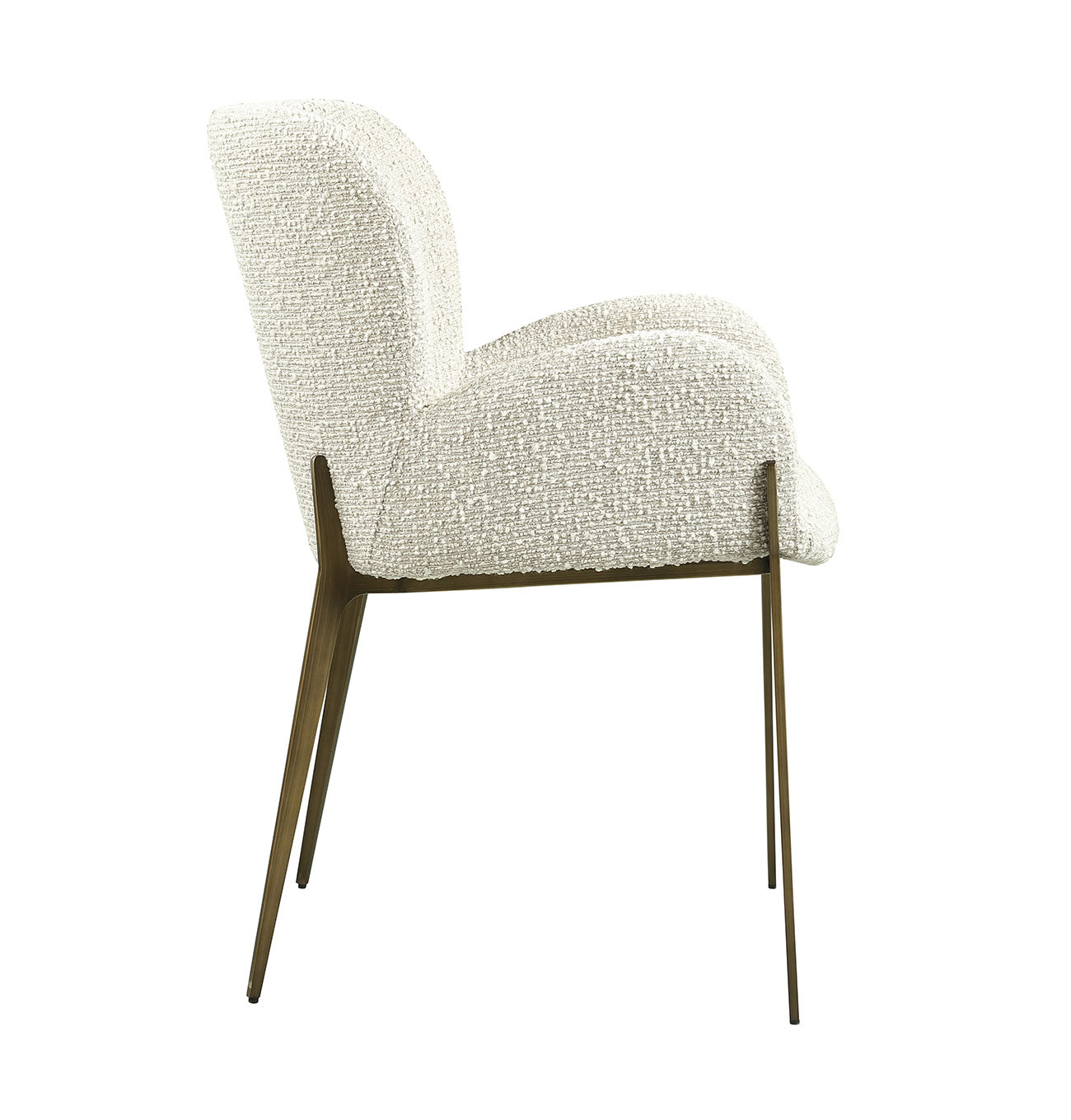 J and M Furniture Dining Chair Arc Chair