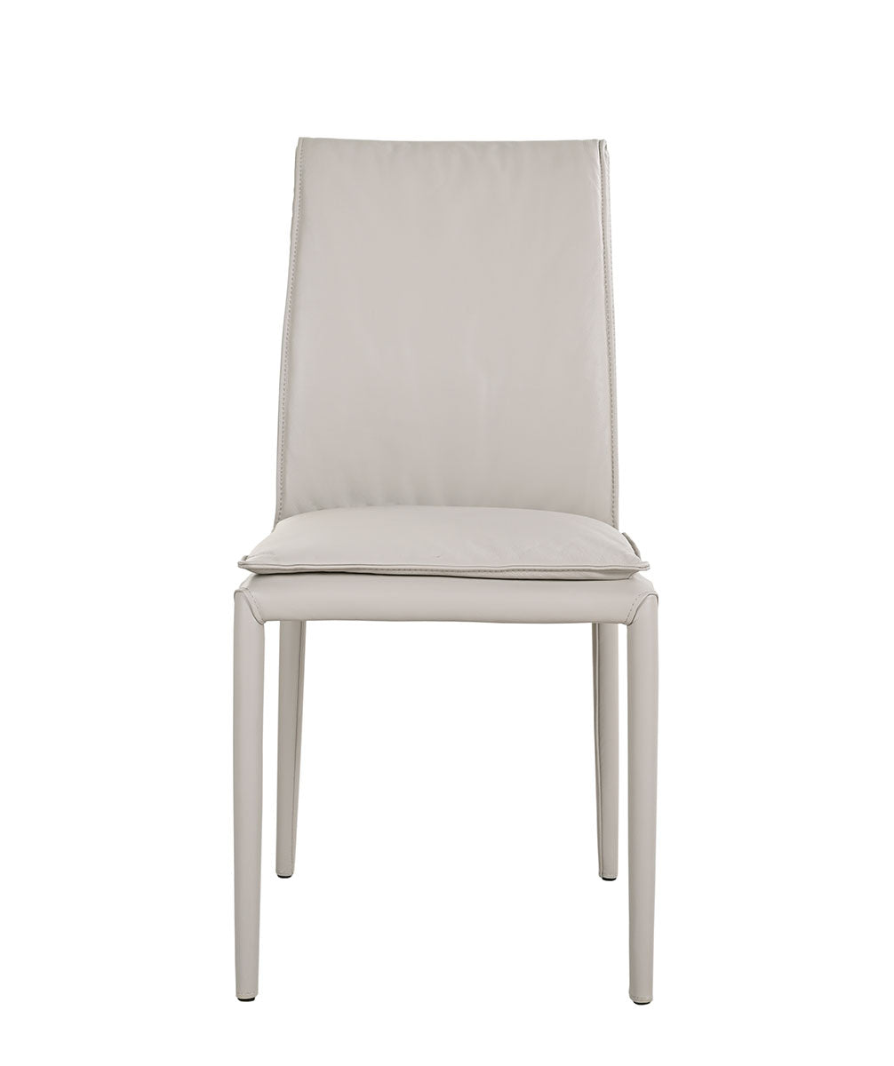 J and M Furniture Dining Chair Togo Dining Chair in Light Grey (pair) | J&M Furniture