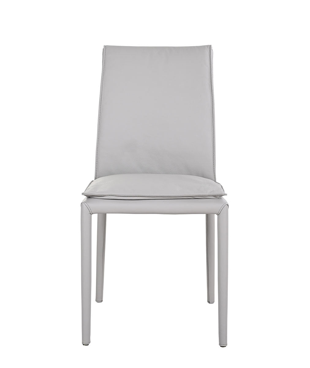 J and M Furniture Dining Chair Togo Dining Chair in Pewter (pair) | J&M Furniture