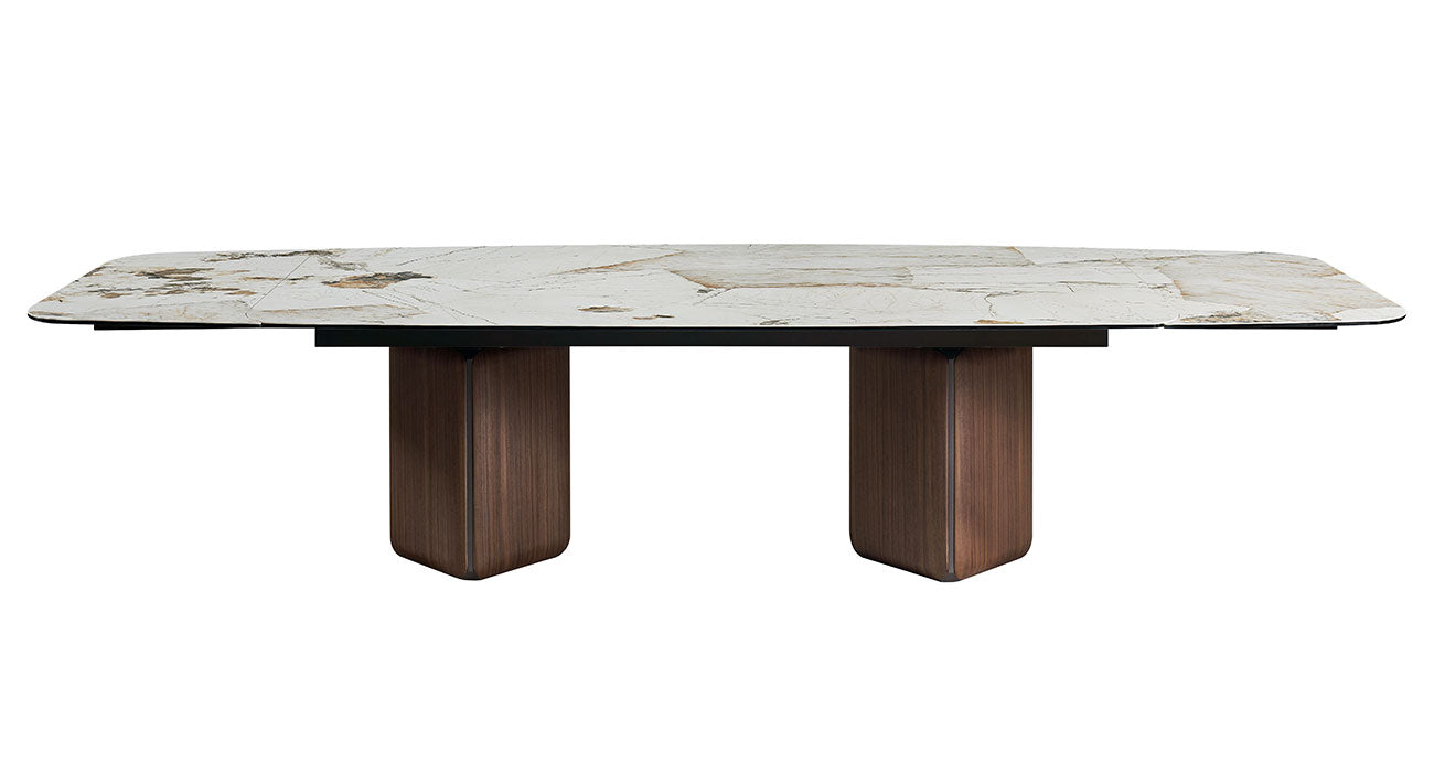 J and M Furniture Dining Sets Breccia Extension Table