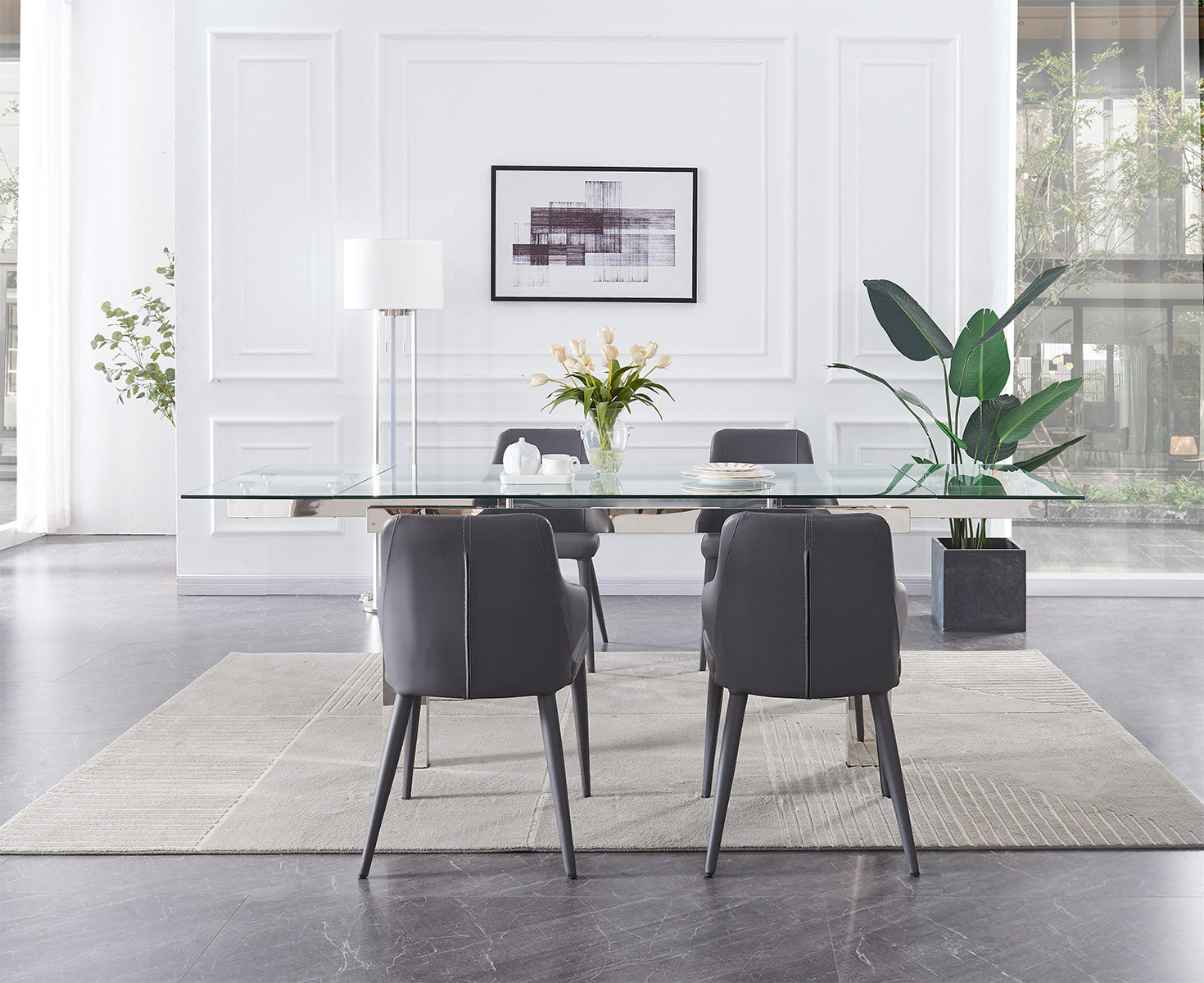J and M Furniture Dining Sets Moda Extension Dining Table | J&M Furniture